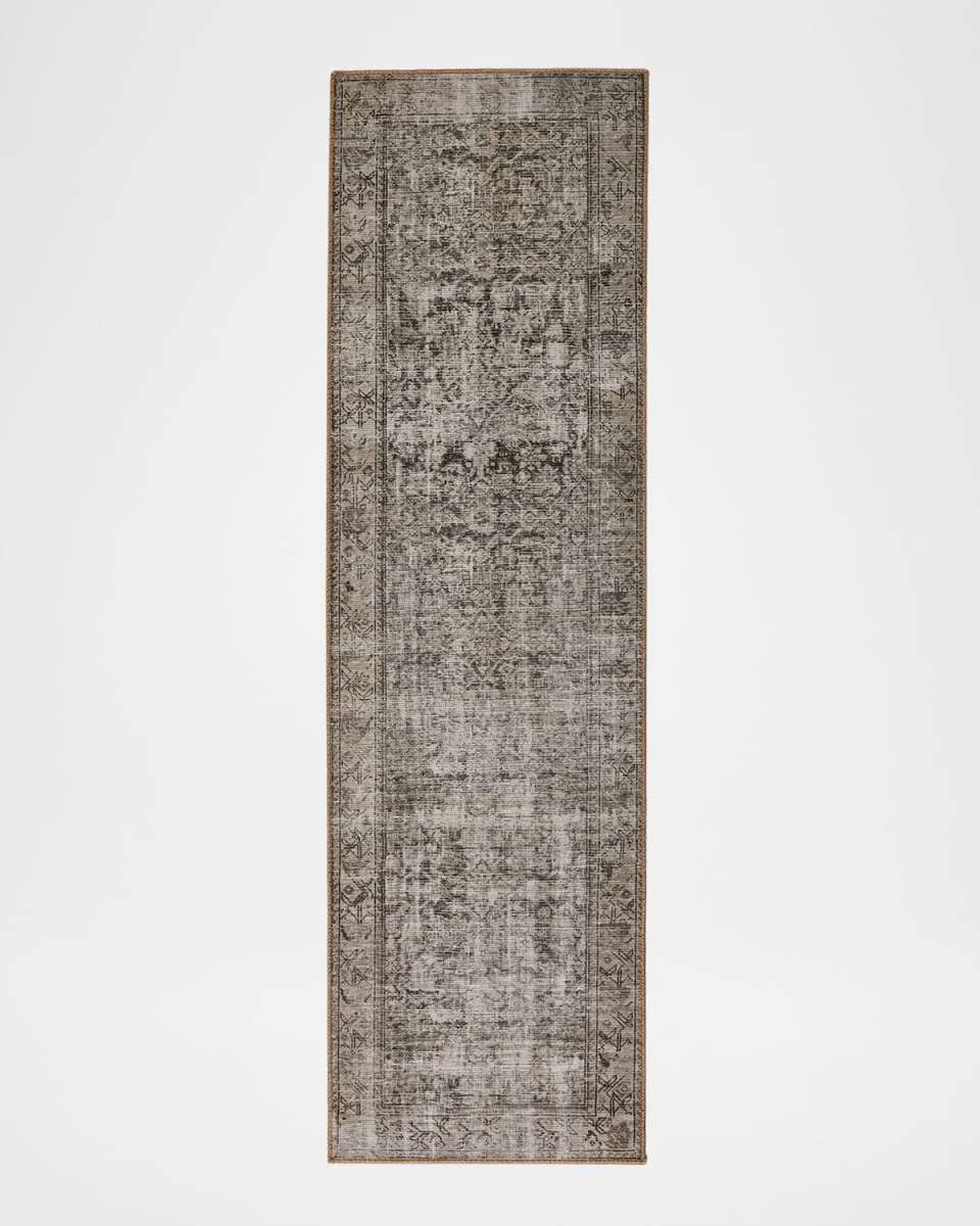Nala Tan Power-Loomed Runner, 3' x 12'